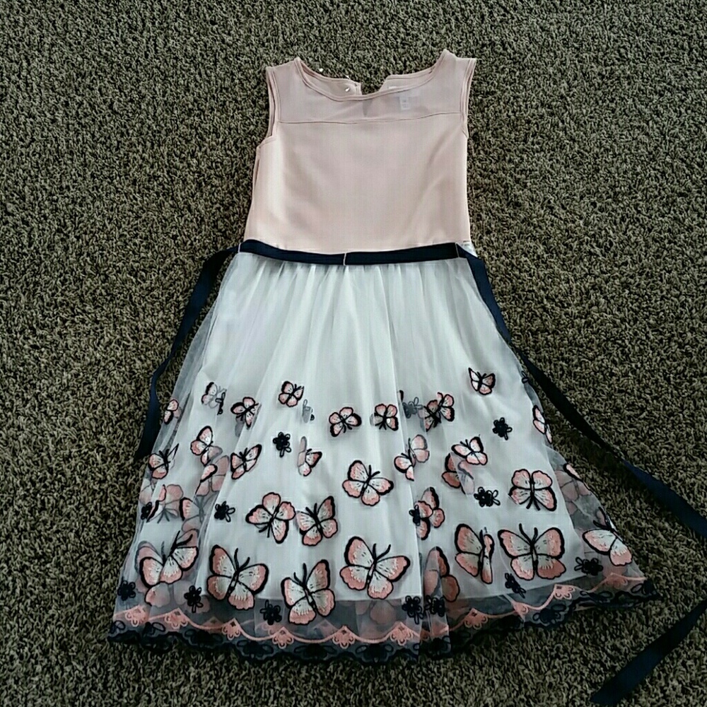 Speechless Butterfly Tulle A-Line Dress
